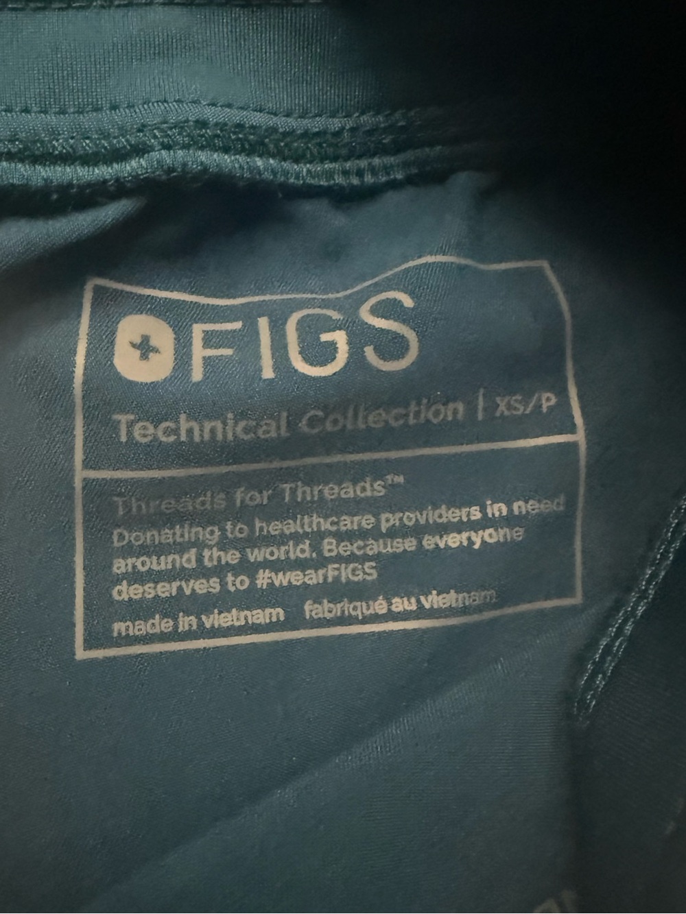 FIGS WOMEN ZAMORA JOGGER SCRUB-PANTS, SIZE XS/P, TEAL/ORANGE - Picture 10 of 14